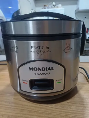 Panela Elétrica De Arroz Pratic Rice Pe-43-6X Inox Mondial