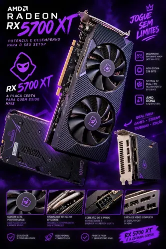 Rx 5700 xt 8gb mancer