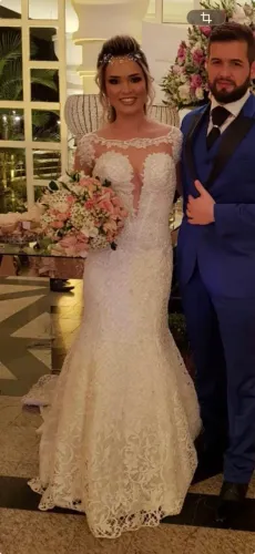 Vestido de noiva de luxo - Alta costura