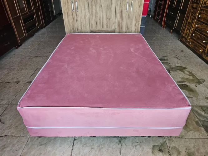 Cama unibox nova casal de mola