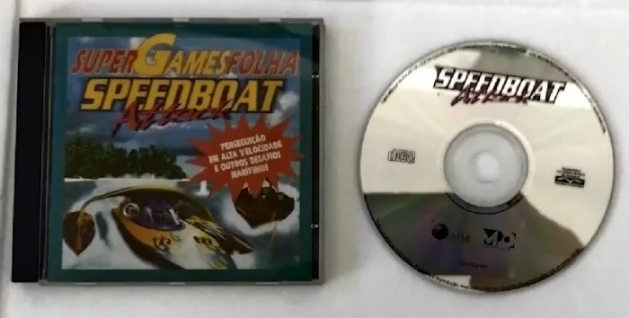 Jogo para Computador Speed Boat - Super Games Folha - Original - Anos 90