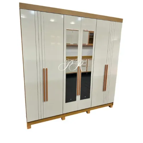 Roupeiro Madri Cor Cinamomo/Off Larg: 202.8 CHF MOVEIS