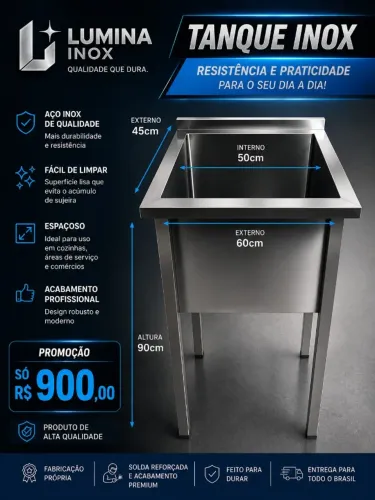 TANQUE PRONTA ENTREGA