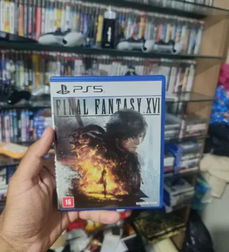 Jogo Final Fantasy XVI Ps5 - Ac cartão e Olx pay temos outros jogos 