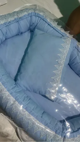 Ninho Redutor de berço para bebê com mosquiteiro