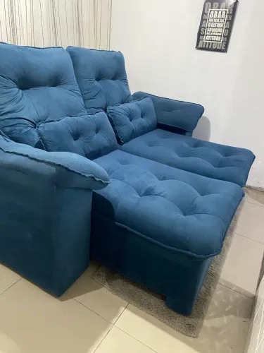 SOFÁ SUPER CONFORTÁVEL RETRÁTIL E RECLINÁVEL ENTREGO HJ