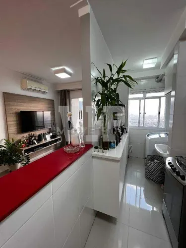Lindo apartamento mobiliado para locação com 2 dormitórios no Acqua Play Santos