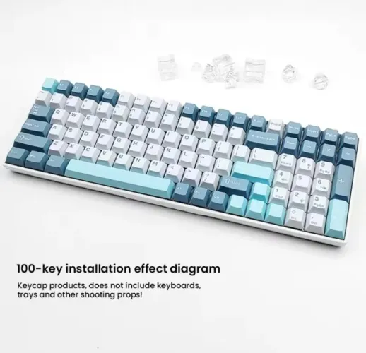 Keycaps PBT Doubleshot - Upgrade Instantâneo no Seu Teclado | 60% / 75% / 100%