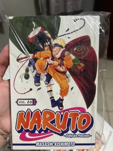 Mangá Naruto Pocket volume 20 novo Panini