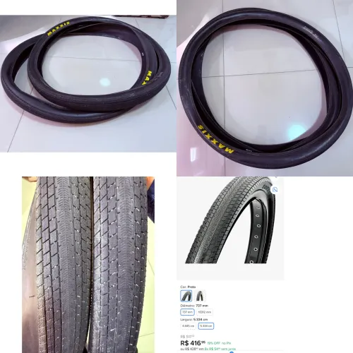 PNEUS MAXXIS SEMI NOVO