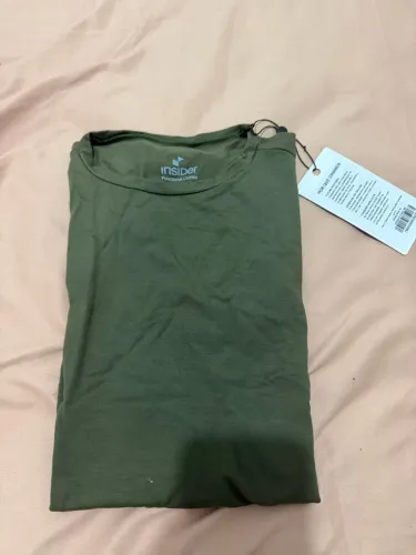 T shirt insider verde militar nova