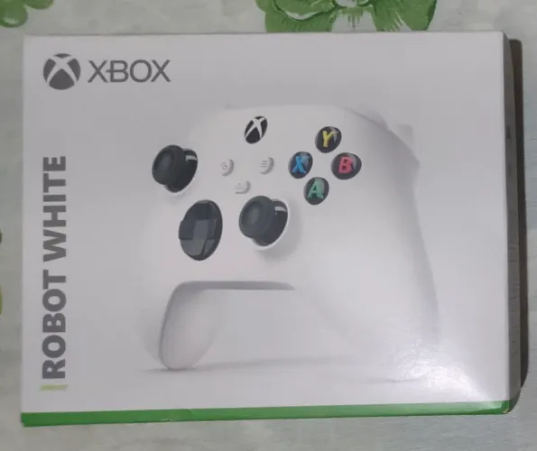 controle xbox robot white