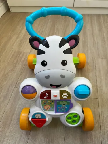 Apoiador e Andador Zebra Fisher-Price - O Estímulo Perfeito para o Seu Bebê