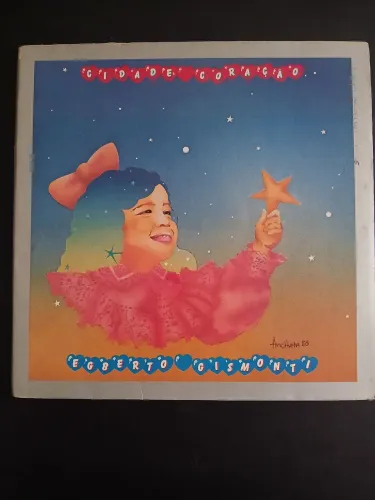 Vinil Egberto Gismonti Cidade Coração