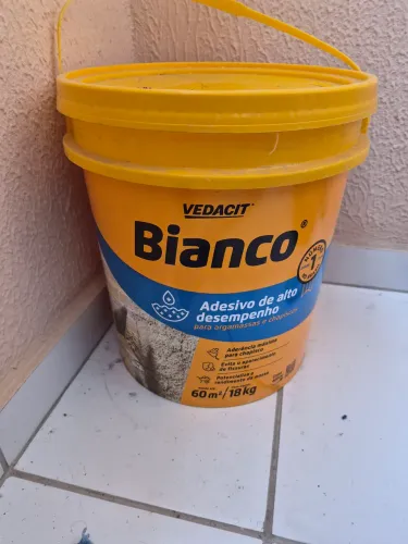Vedacit bianco 18kg - Resina Adesiva para chapisco e argamassa