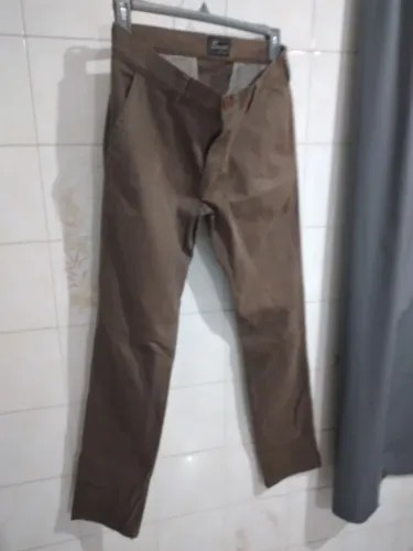 Calça masculina camurça marrom( Enzo)