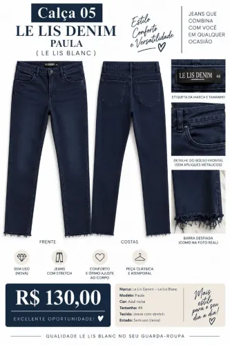 CALÇA Le Lis Blanc ORIGINAL 