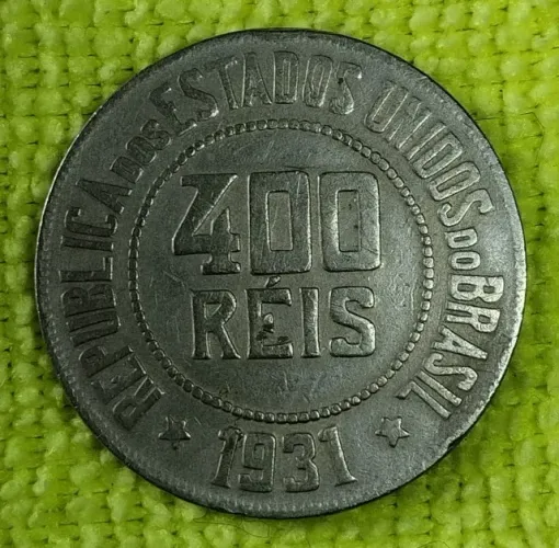 Moeda 400 reis 1931