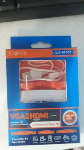 Adaptador conversor VGA para USB