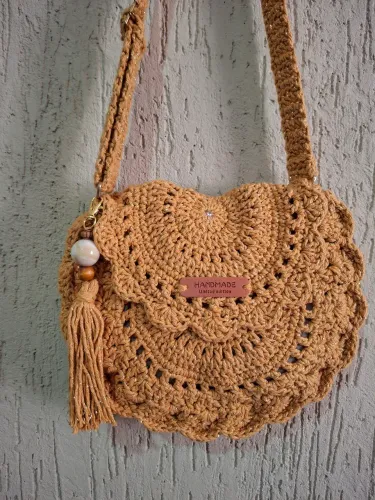 Bolsa Boho crochê