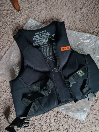 Colete salva- vidas Prolife homologado G1 V4, 55 a 110 kg novo
