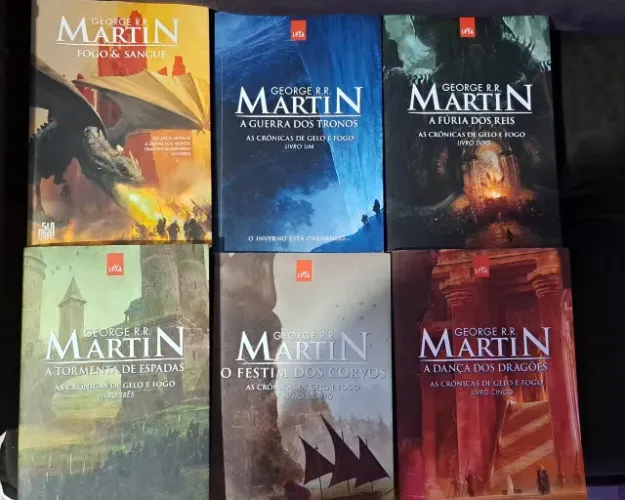 Coleção Game of Thrones - George R. R. Martin - 6 Livros | As Crônicas de Gelo e Fogo