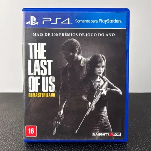 Jogo Mídia Física PS4 PS5 Playstation The Last Of Us Remaster Avalio Trocas