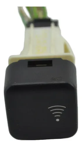 Botão Interruptor Alarme Peugeot 207 2009 Original Preto