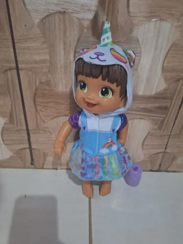 Boneca baby alive tilythink unicornio