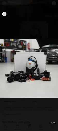 Scanner de diagnóstico automotivo Delphi veículos leve e caminhões