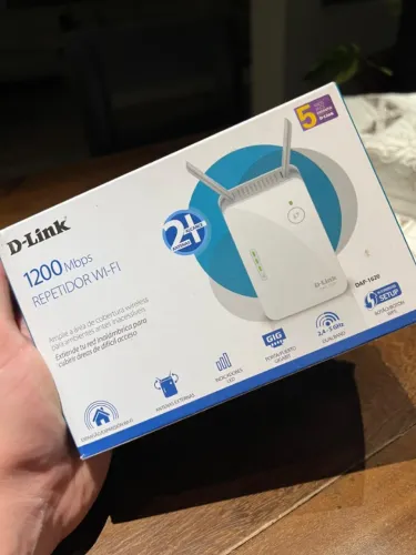 Repetidor Wi-Fi D-Link AC1200 DAP-1620 - Usado em Ótimo Estado