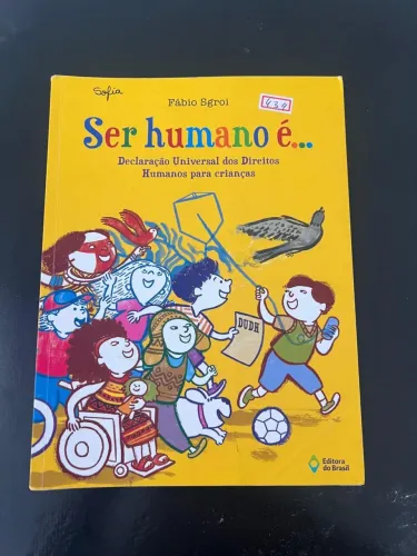 LIVRO: SER HUMANO É