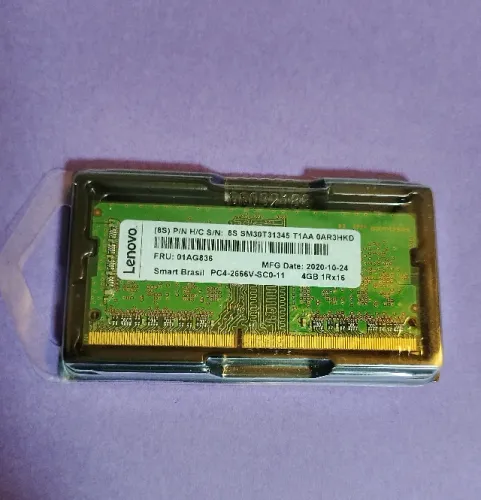 Memória DDR4 (PC4) 4 GB 2666 MHz