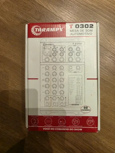 OPORTUNIDADE! Mesa de Som Taramps T0302 - Som de Verdade no Seu Projeto!