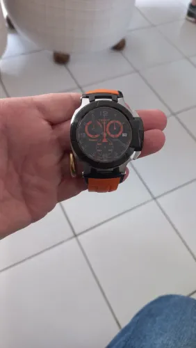 RELÓGIO TISSOT (T RACE MOTO GP) #CRONÓGRAFO# *LARANJA*