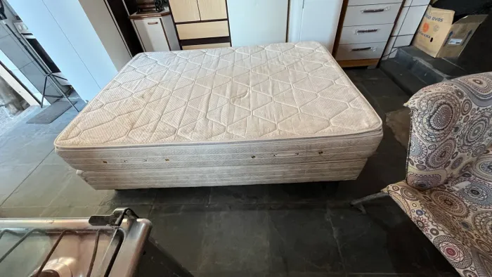 Cama box casal entrego