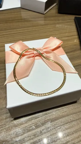 Pulseira Feminina em Ouro Amarelo 18K - 2,7g | Linda Joia