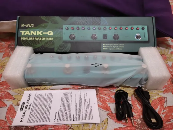 Pedaleira Tank G V2 + Pack Presets Completo