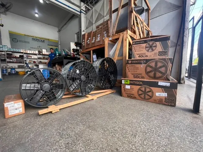 Exautores Industrial 40 CM, 50 CM E 60 CM