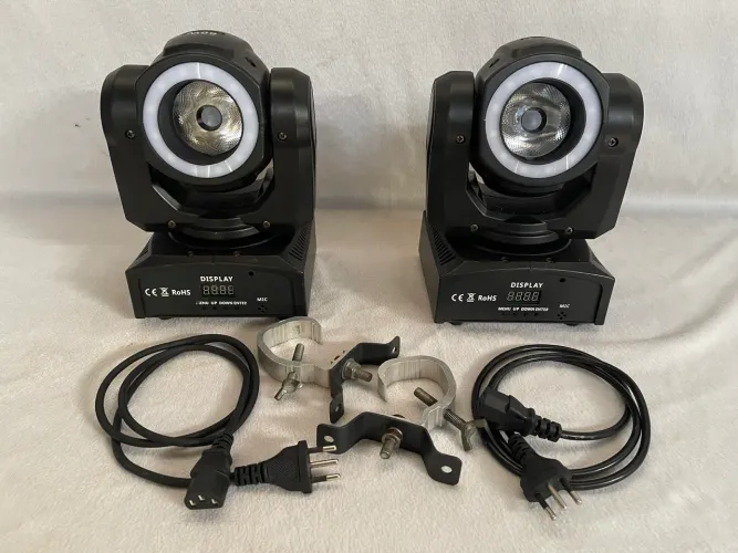 Moving head beam 60w o par funcionando perfeitamente 