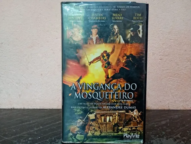 VHS A VINGANÇA DO MOSQUETEIRO (DUBLADO) 