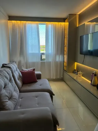 Lindo Apartamento Com Mobília no Condomínio Carlos Wilson