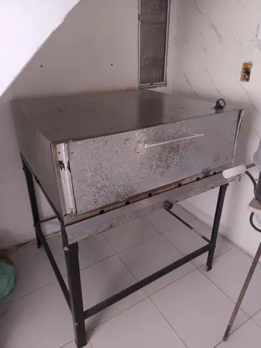OPORTUNIDADE! Forno adaptado, pizzaria Prp900 4 pedras refratárias