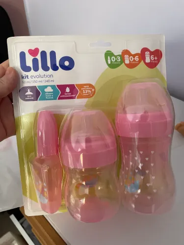 Mamadeira Lilo rosa