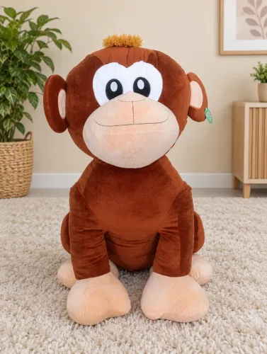 Macaco de Pelúcia Gigante 70cm