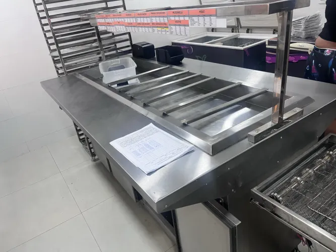 Pista fria para lanchonete e ou pizzaria 