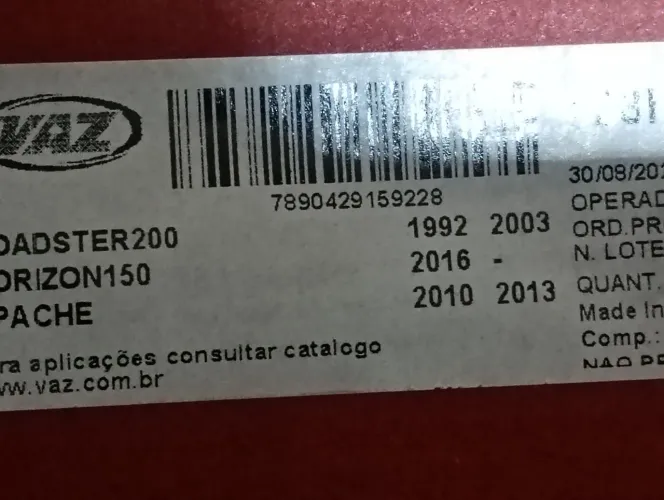 Kit rélacao Vaz extreme para apache, Horizon 150 ,Roadstar 200