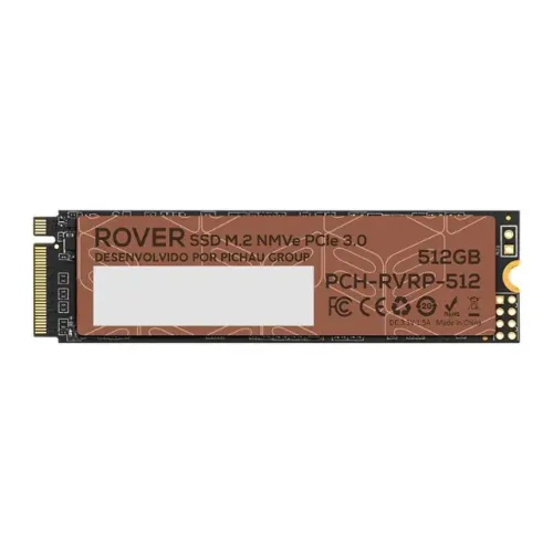 SSD 512GB M.2 NVMe PCIe 3.0 Pichau Rover, PCH-RVRP-512