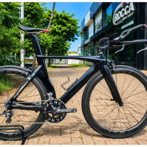 Bicicleta TT Triathlon Carbon Shimano 105 - Tamanho 54