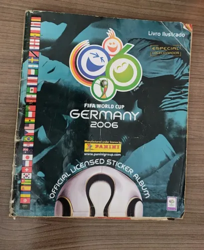 Álbum Completo Copa Do Mundo 2006 Oficial Panini